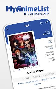MyAnimeList Official on the App Store.